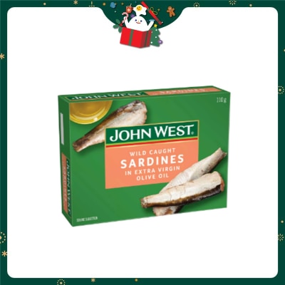 JOHN WEST Sardines In Extra Virgin Olive Oil