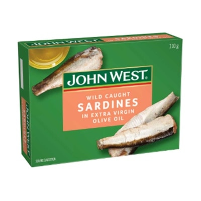 JOHN WEST Sardines In Extra Virgin Olive Oil