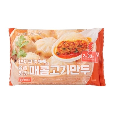 GS RETAIL COOKAT Spicy Juicy Pork Dumpling