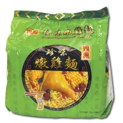 四洲 珍味燉雞麵