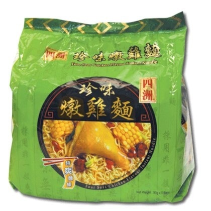 四洲 珍味燉雞麵
