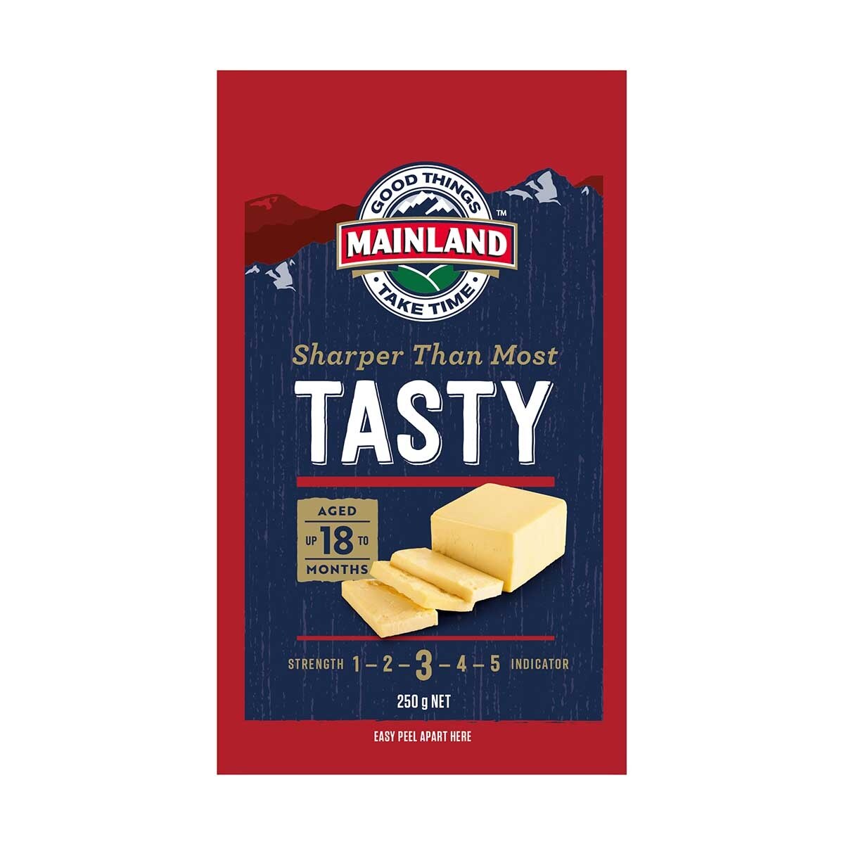 MAINLAND Tasty Cheddar Cheese [ New Zealand](chilled 0-4°c) | PNS
