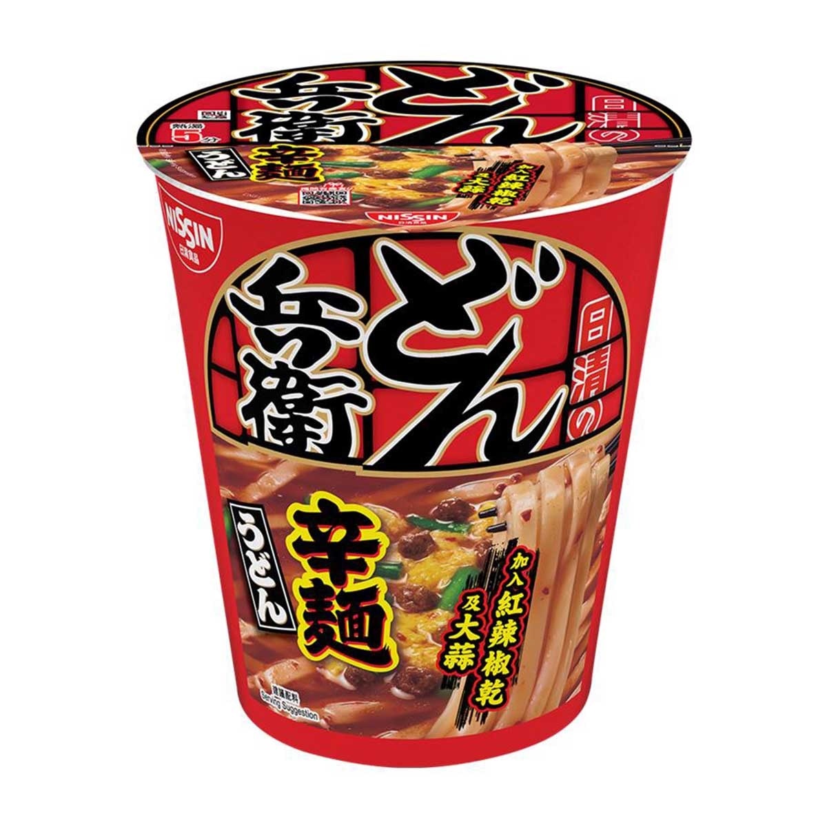 NISSIN DONBEI Spicy Flavour Cup Instant Udon