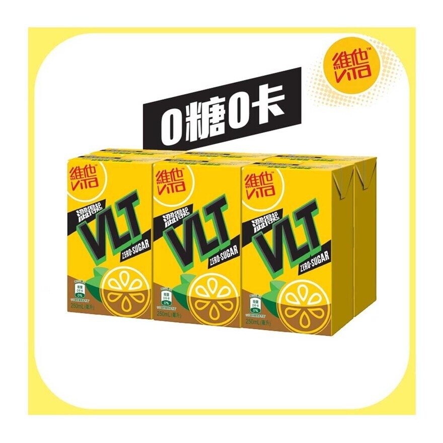 VITA Vita Zero Sugar Lemon Tea 6p250