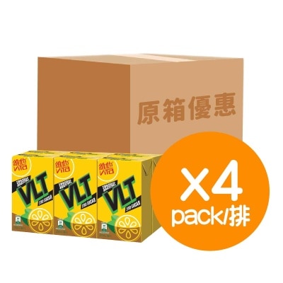 維他 原箱０糖檸檬茶飲品
