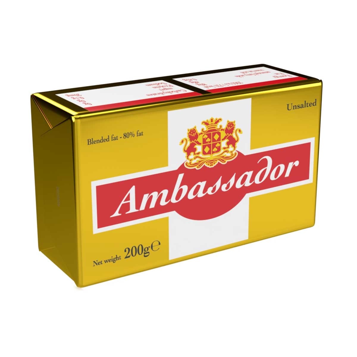 AMBASSADOR Unsalted Culinary Fat Blend [france]( (chilled 0-4°c)