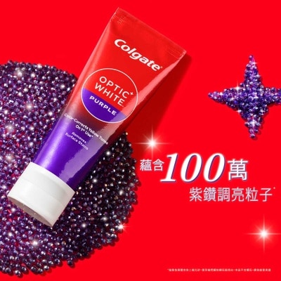 COLGATE Optic White Purple Toothpaste 100g
