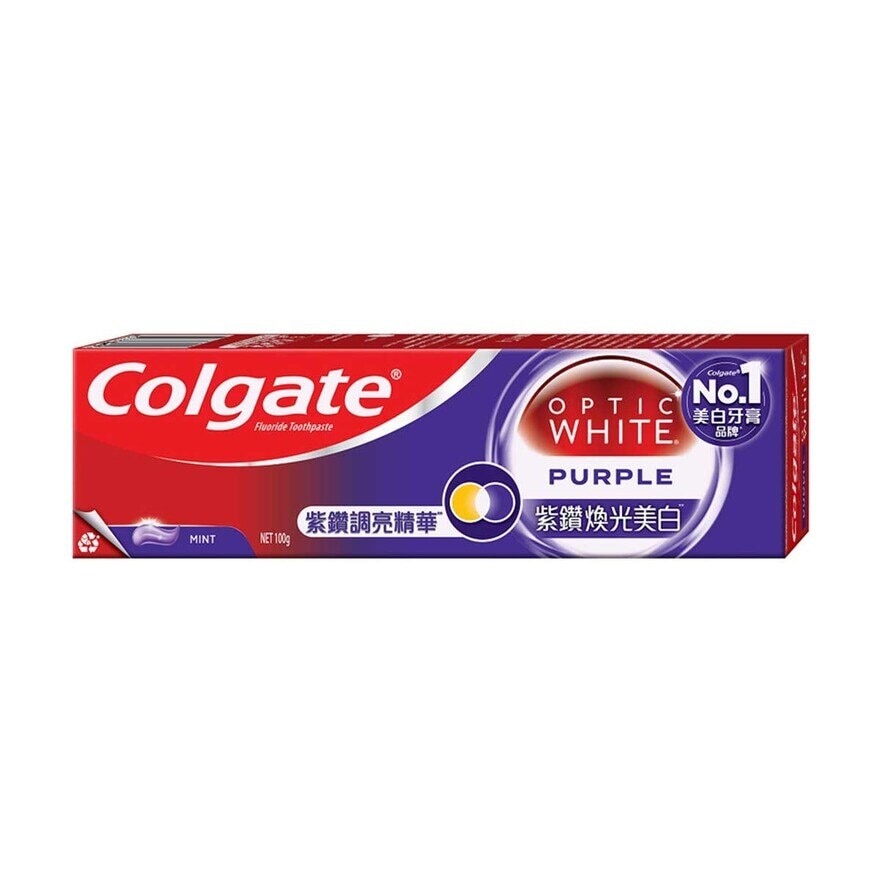 COLGATE Optic White Purple Toothpaste 100g