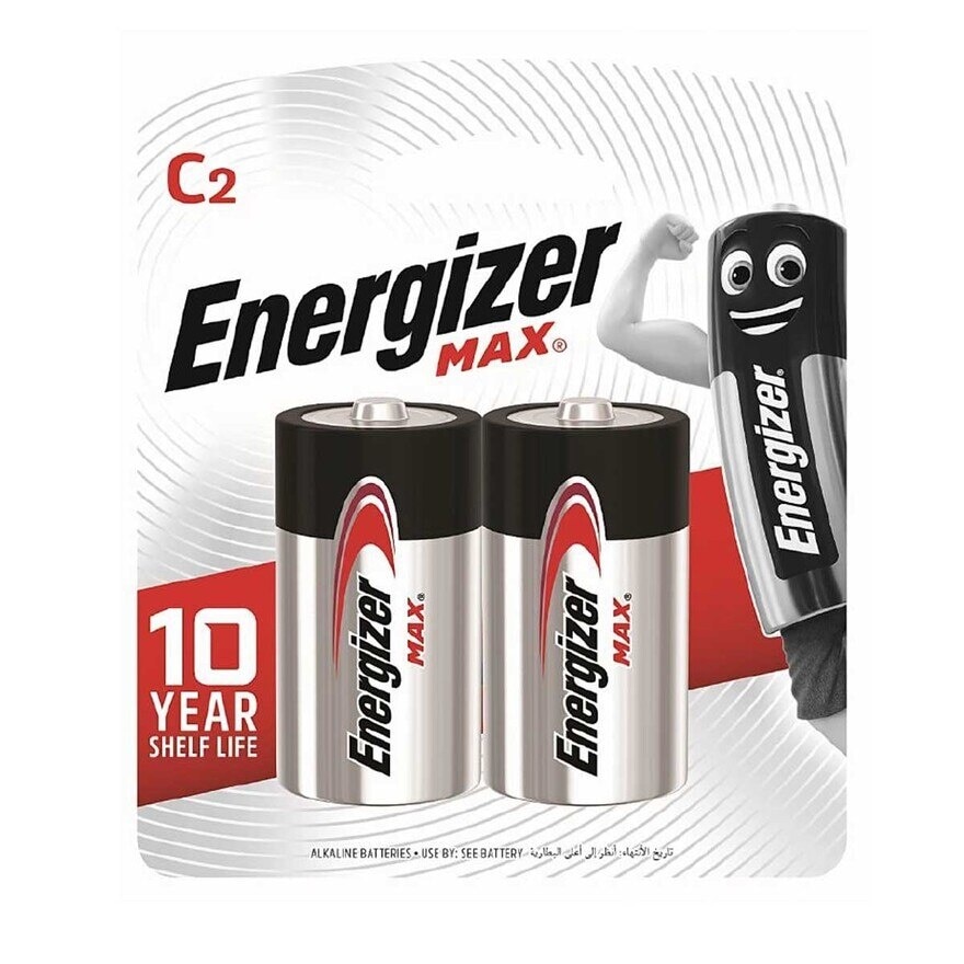 ENERGIZER Max Alkaline C 2s