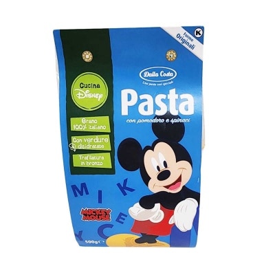 DALLA COSTA Pasta_tomato & Spinach Mickey 3+