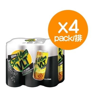 維他 ０糖氣泡檸檬茶飲品6罐裝(4排)