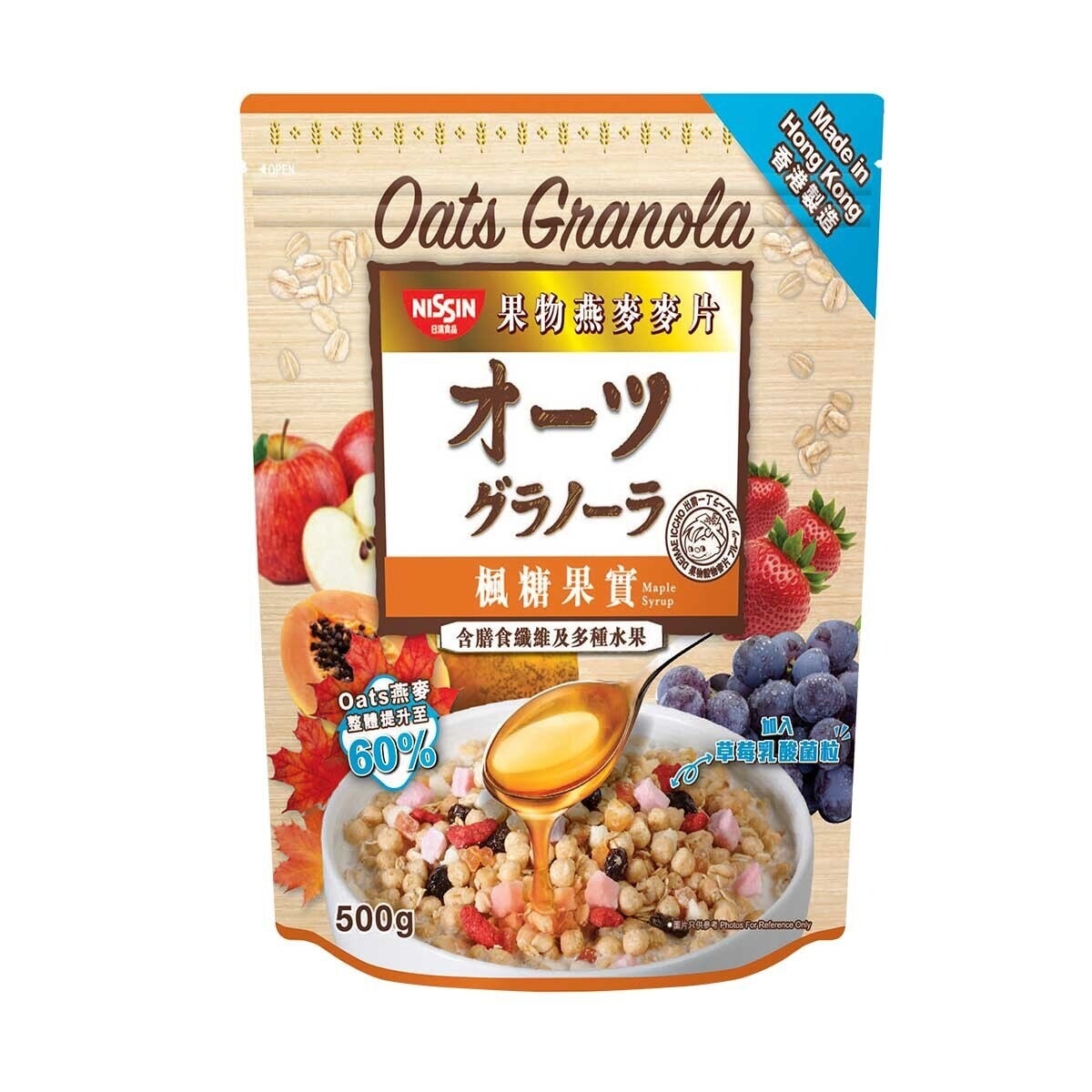 NISSIN Maple Syrup Oats Granola