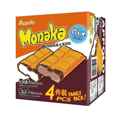 APPOLO Monaka Vanilla & Choco Family Pack