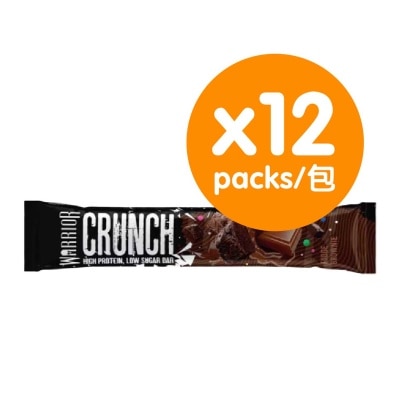 WARRIOR - 軟心布朗尼味香脆高蛋白棒 (原箱)