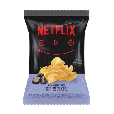 GS25 X NETFLIX 黑松露味薯片