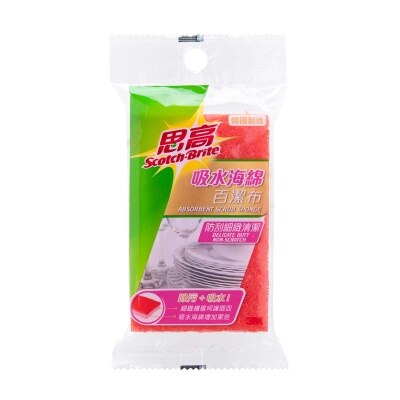 SCOTCH BRITE Antibact S/sponge-light Duty