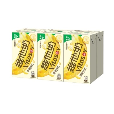 VITASOY Low Sugar Banana Soyabean Milk 6p