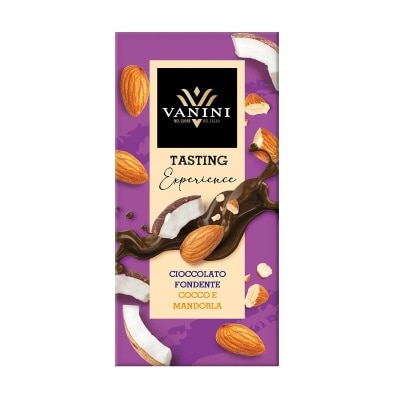 VANINI Dk Choc W/ Almonds & Coconut Flakes