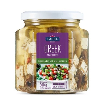 EMBORG Feta In Oil W/olives & Herbs