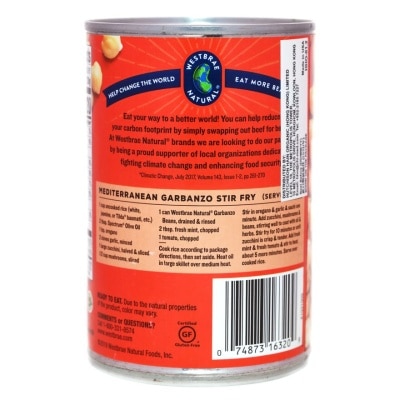 WESTBRAE NATURAL Organic Garbanzo Beans