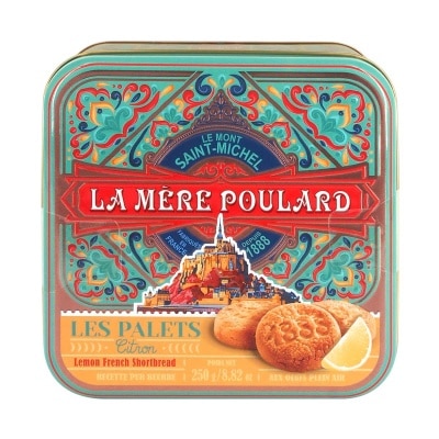 LA MERE POULARD French Lemon Shortbread Mythique Tin
