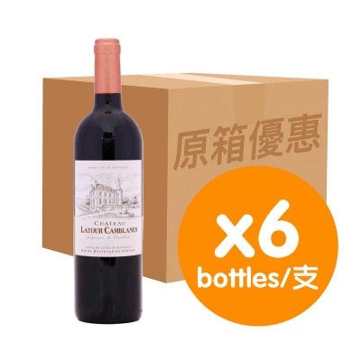法國拉圖博藍酒莊 波爾多紅酒 (原箱)
