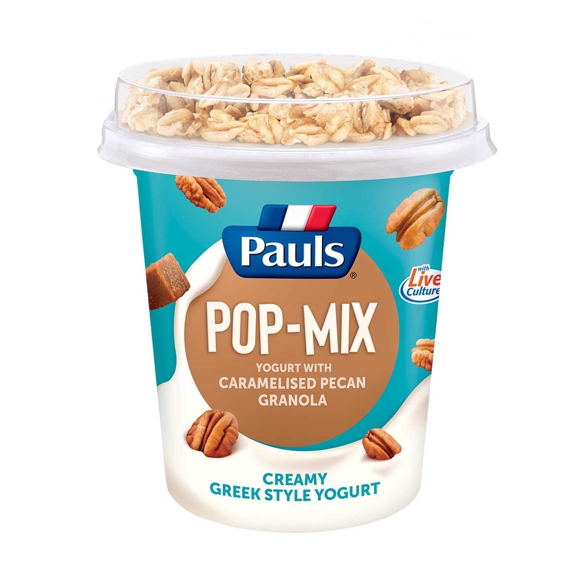 PAULS Pop-mix Yog With C. Pecan Granola (chilled 0-4°c)