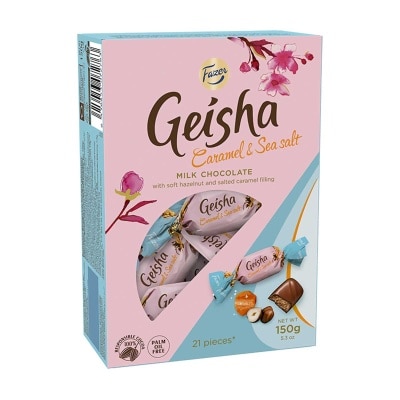 GEISHA Caramel & Sea Salt Milk Chocolate
