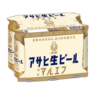 Asahi 朝日 生啤酒６罐裝