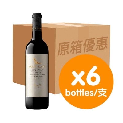 WOLF BLASS - Ps Gold Label Shiraz (case)