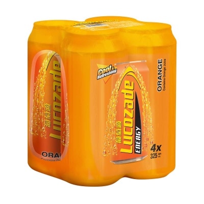 LUCOZADE Energy Drink-orange Flavour 4s