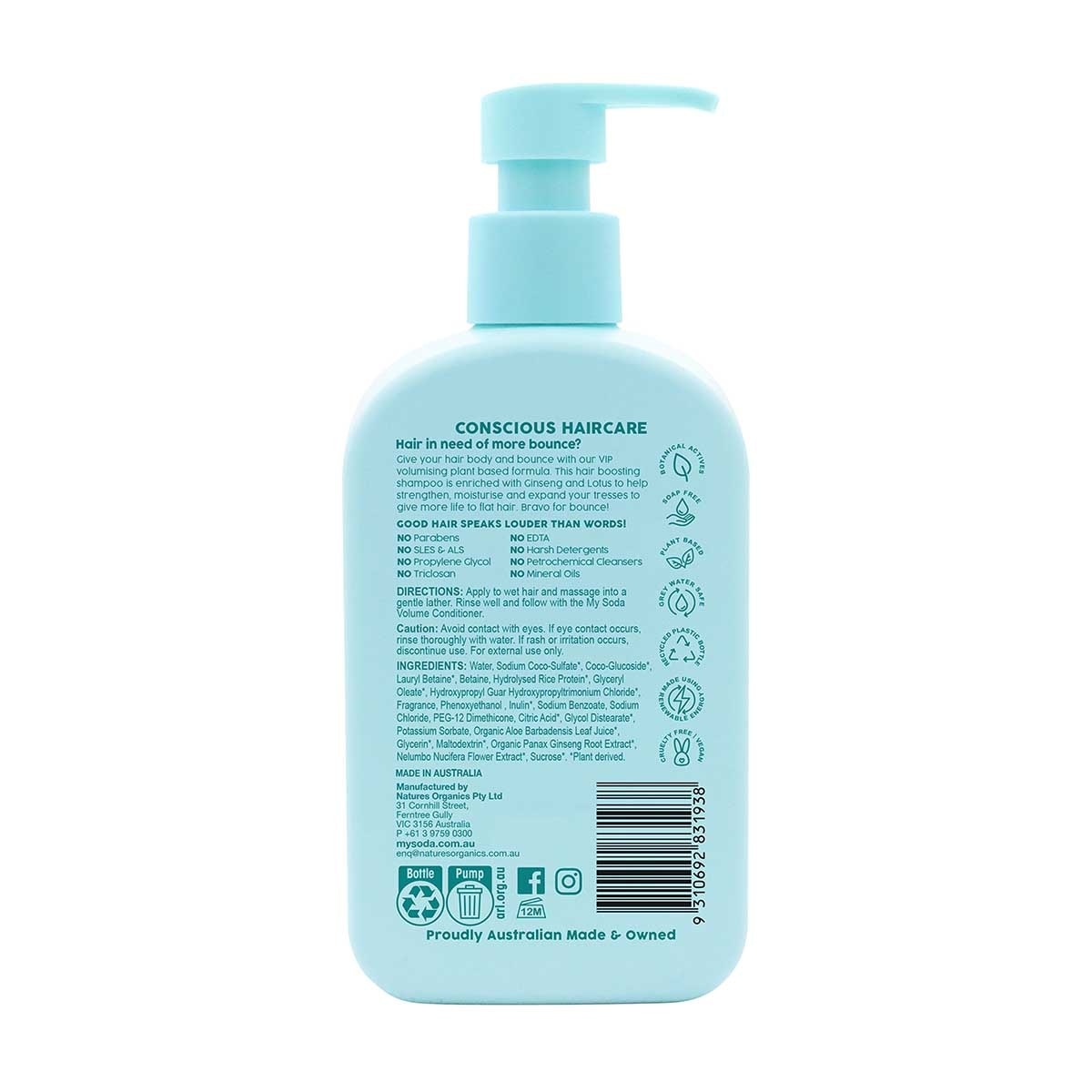 MY SODA Shampoo - Volume