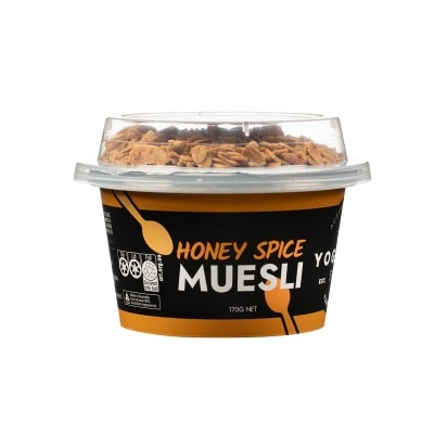 THE YOGHURT SHOP - Honey Fla Yoghurt W Spice Muesli (chilled 0-4°c)