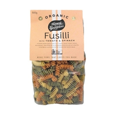 HONEST TO GOODNESS Org Fusilli With Tomato & Spinach