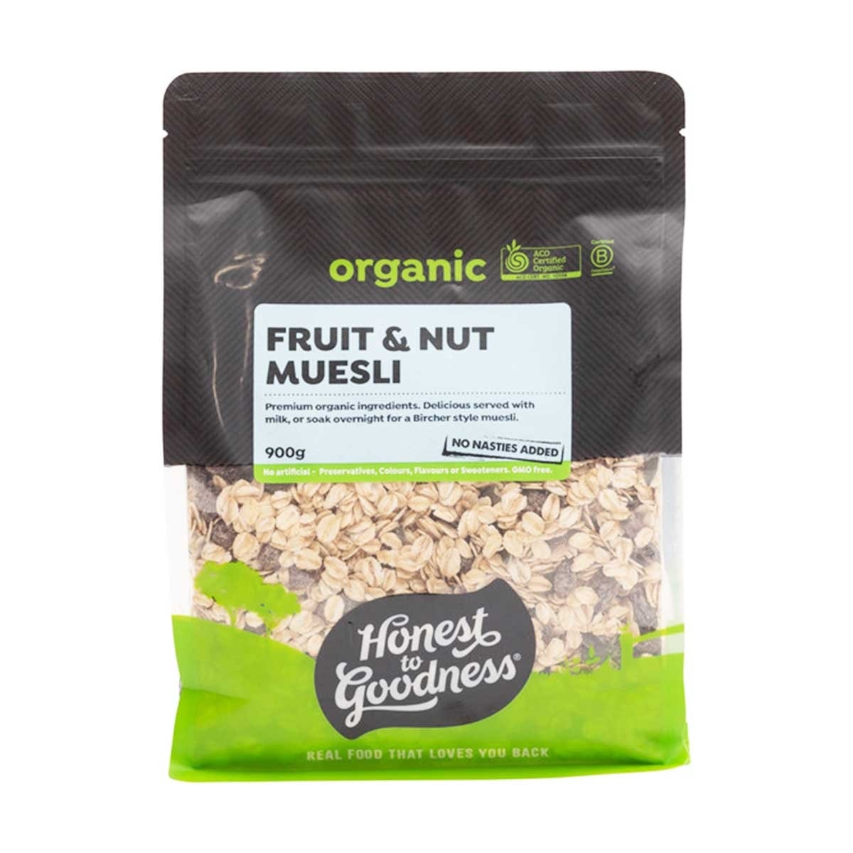 HONEST TO GOODNESS Organic Fruit & Nut Muesli