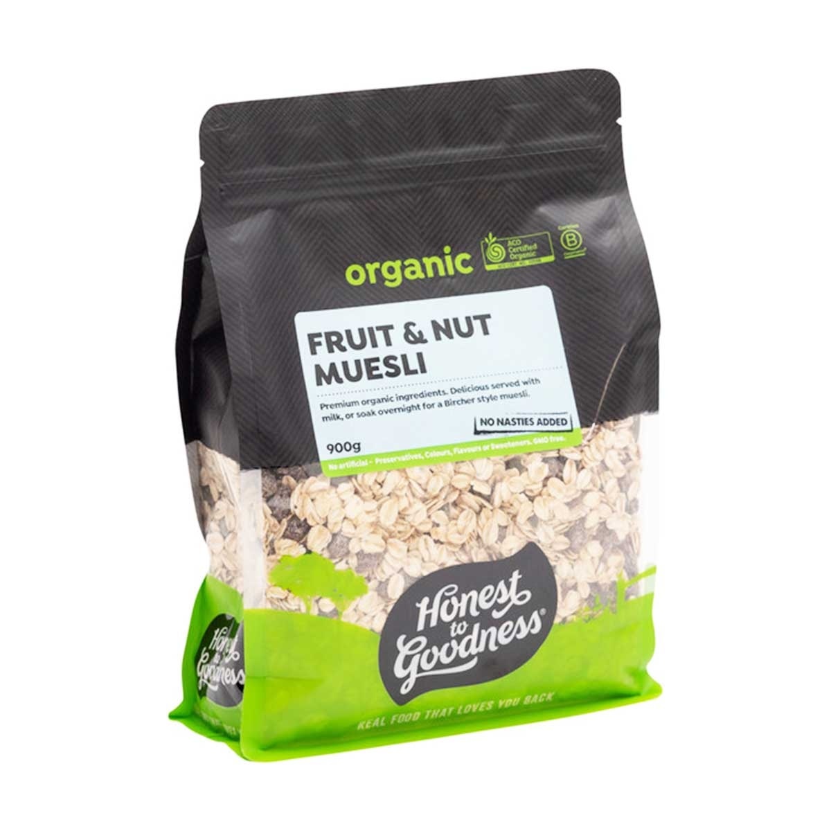 HONEST TO GOODNESS Organic Fruit & Nut Muesli