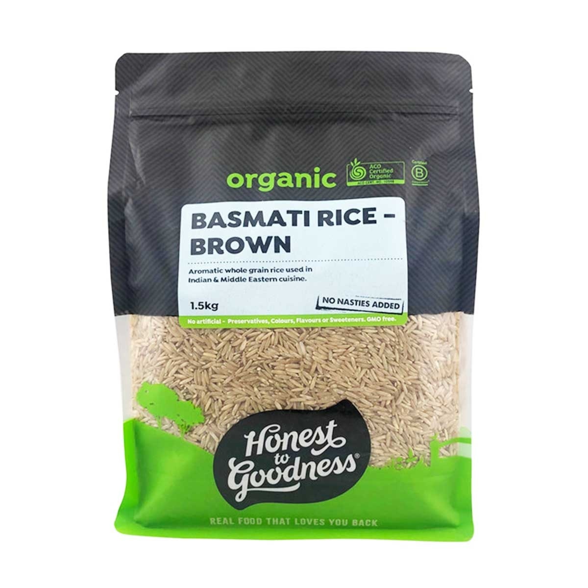 HONEST TO GOODNESS Organic Brown Basmati Rice