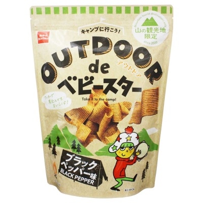 童星 企袋闊條麵黑胡椒味