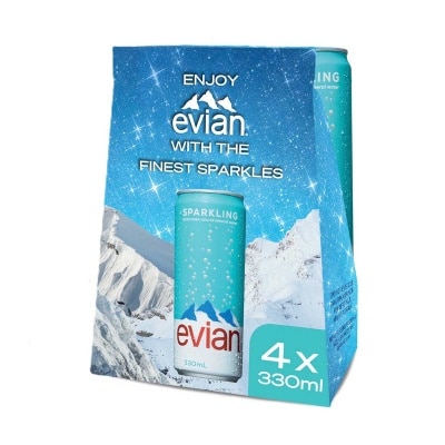 EVIAN Sparkling Natural Mineral  Water