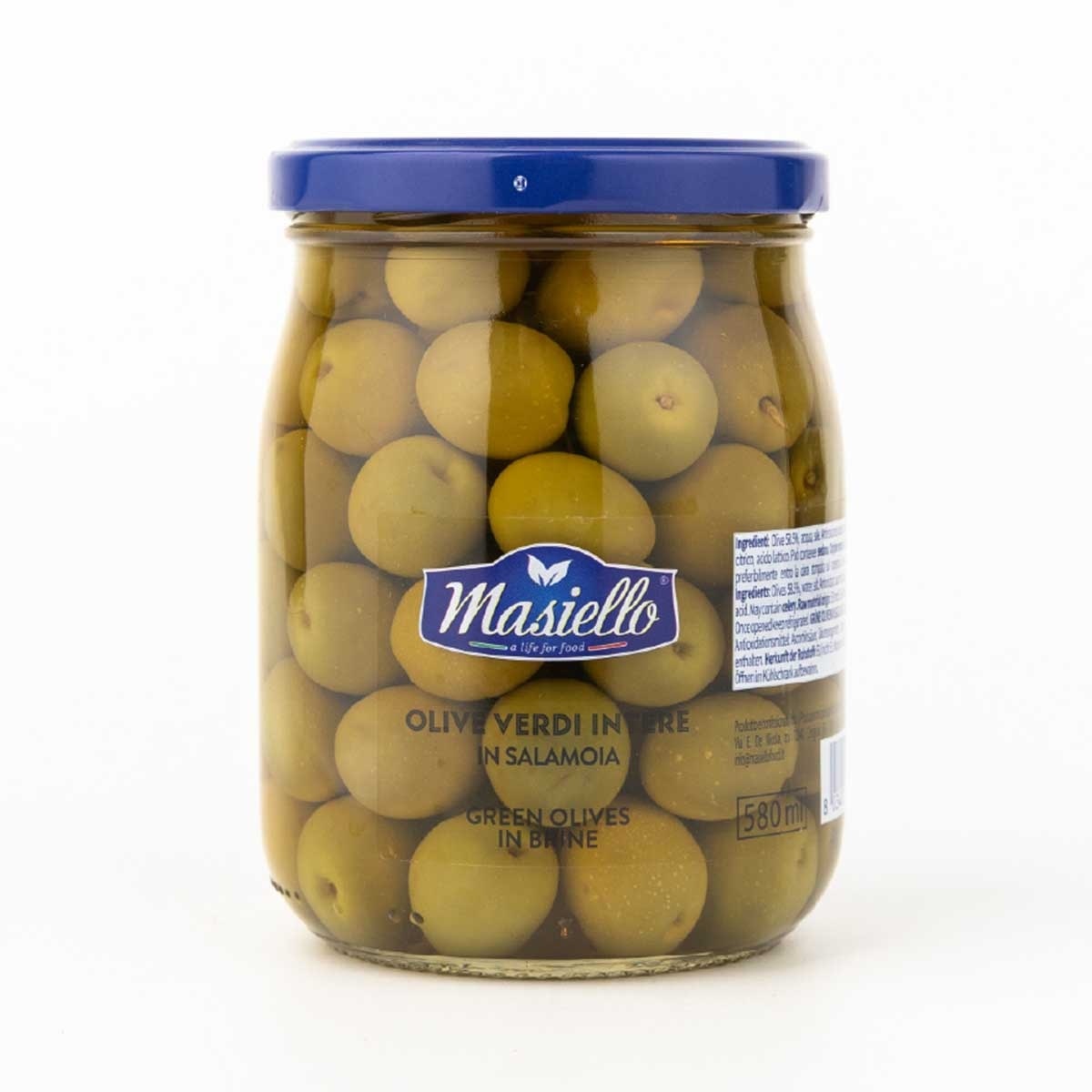 MASIELLO 鹽水浸原粒青橄欖