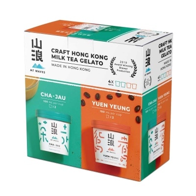 山浪 港式手工奶茶意式雪糕家庭裝