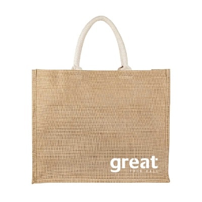 GREAT Jute Shopping Bag