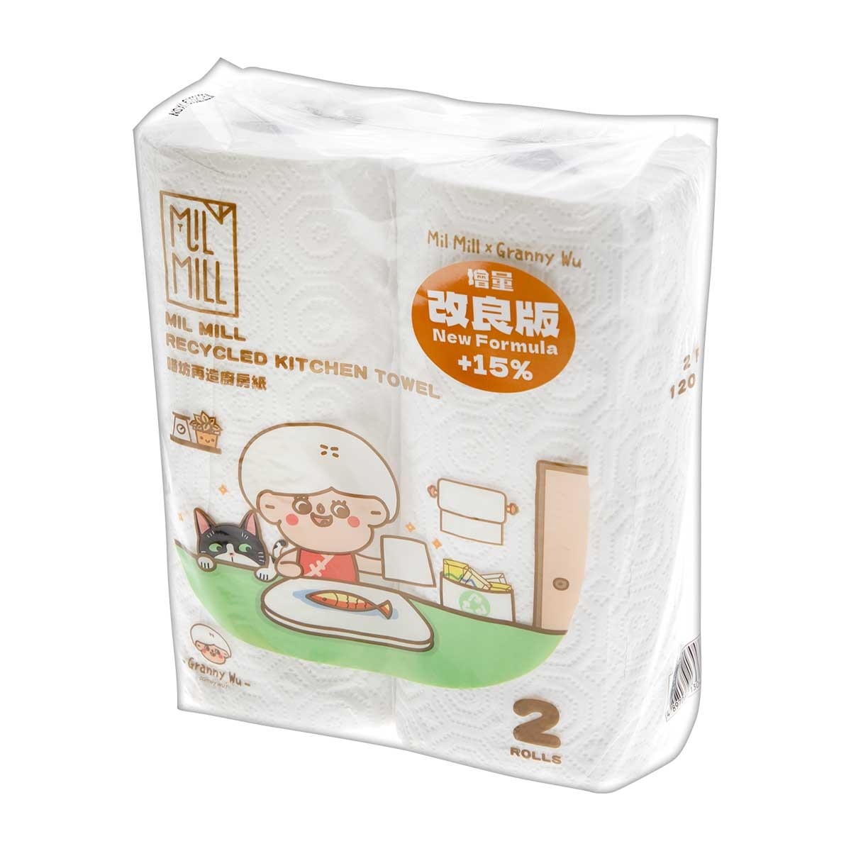 喵坊 ＦＳＣ認證再生廚房紙