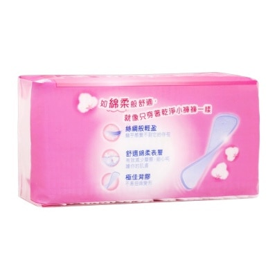 WHISPER Cottony Soft Pantyliner 40's Unsc