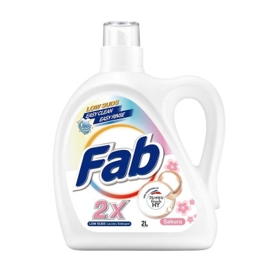 FAB Fab 2x Low Suds Laun Det Sakura 2l