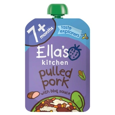 ELLA'S KITCHEN Punchy Pulled Pork With Barbeque Sauce 130g
