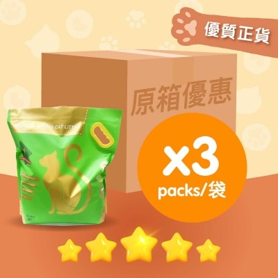 N1 NATUREL 原箱珍珠豆腐混合砂（綠茶）３.０