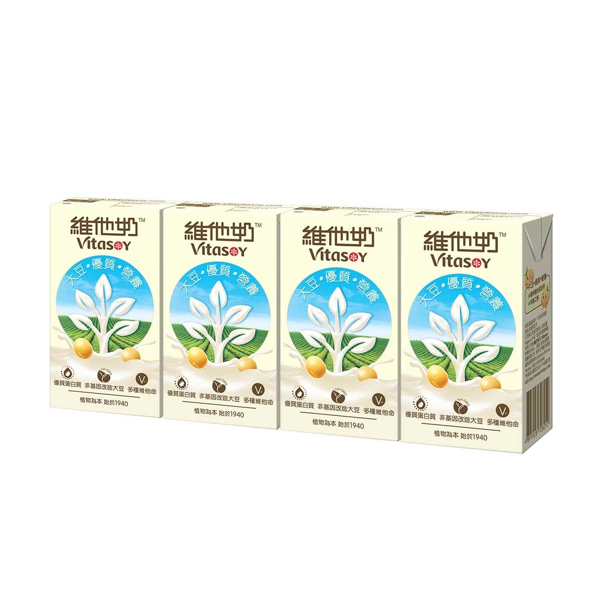VITASOY Vitasoy L/s Banana Soyabean Milk 4p