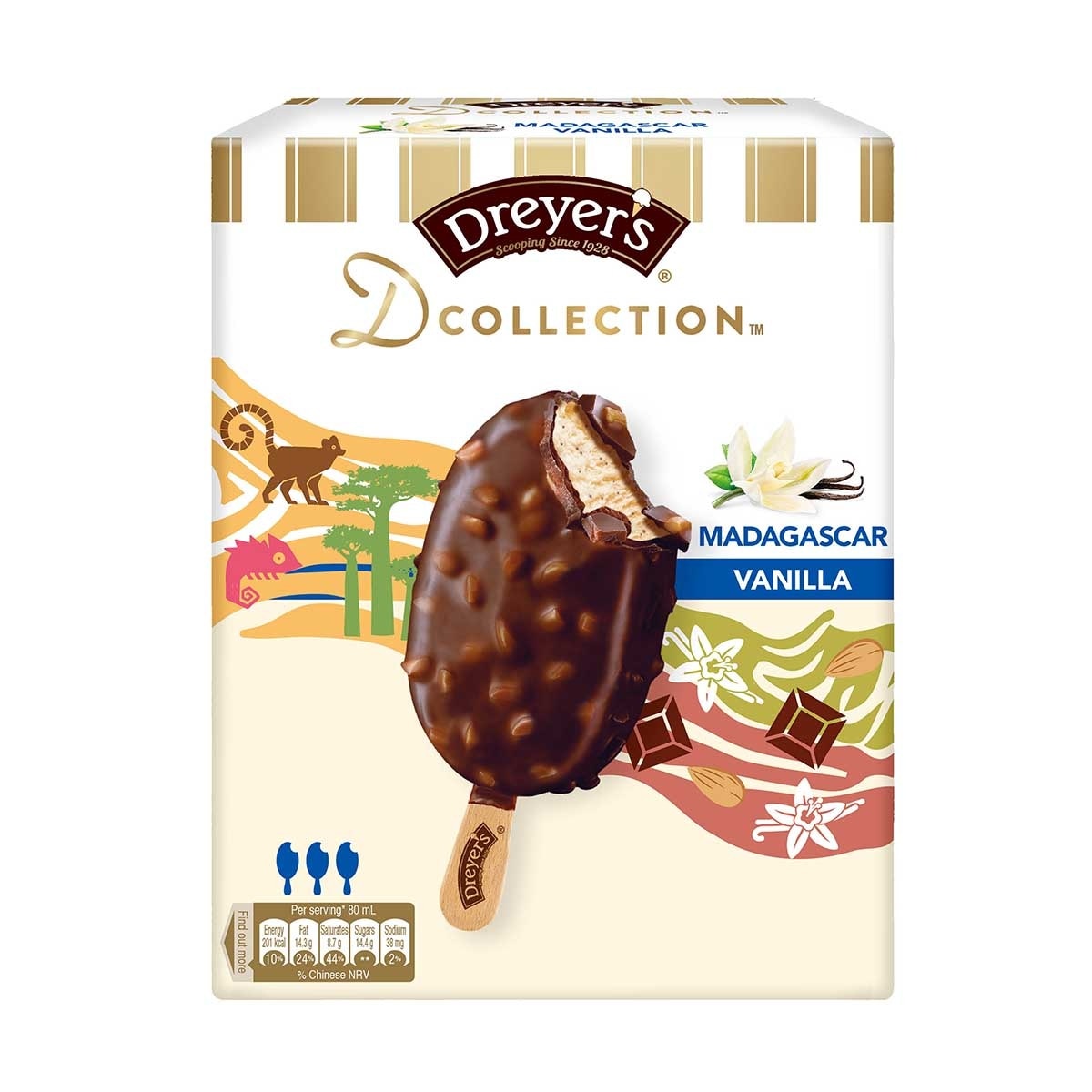 DREYER'S Dc Vanilla Stick Mp