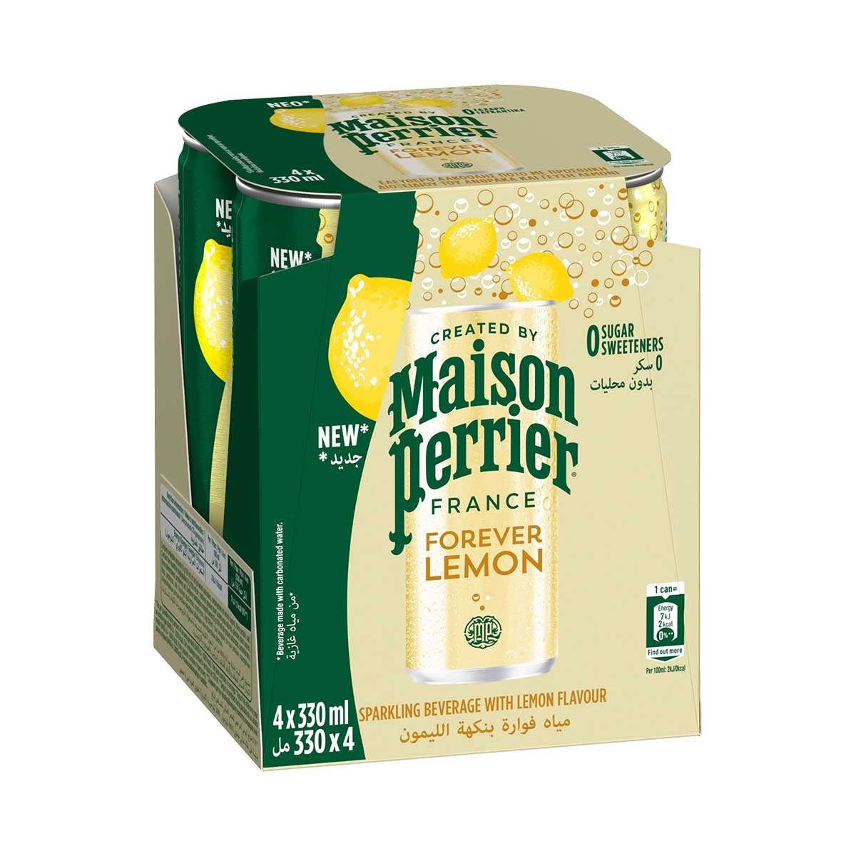 MAISON PERRIER Sparkling Beverage With Lemon  Flv